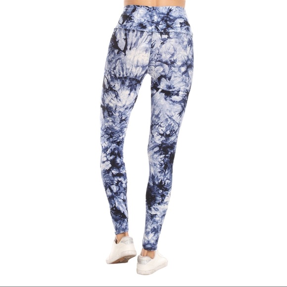 TIE DYE High Quality High Waisted Yoga Leggings - Picture 6 of 8